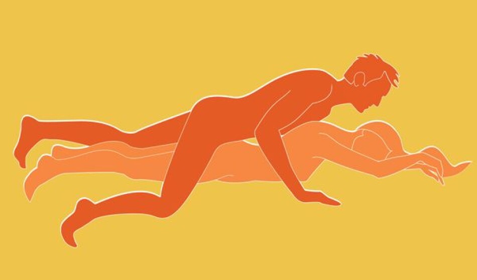 Sex position women on belly