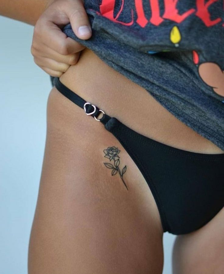 Интимные татуировки худенькой девчонки 20 фото эротики