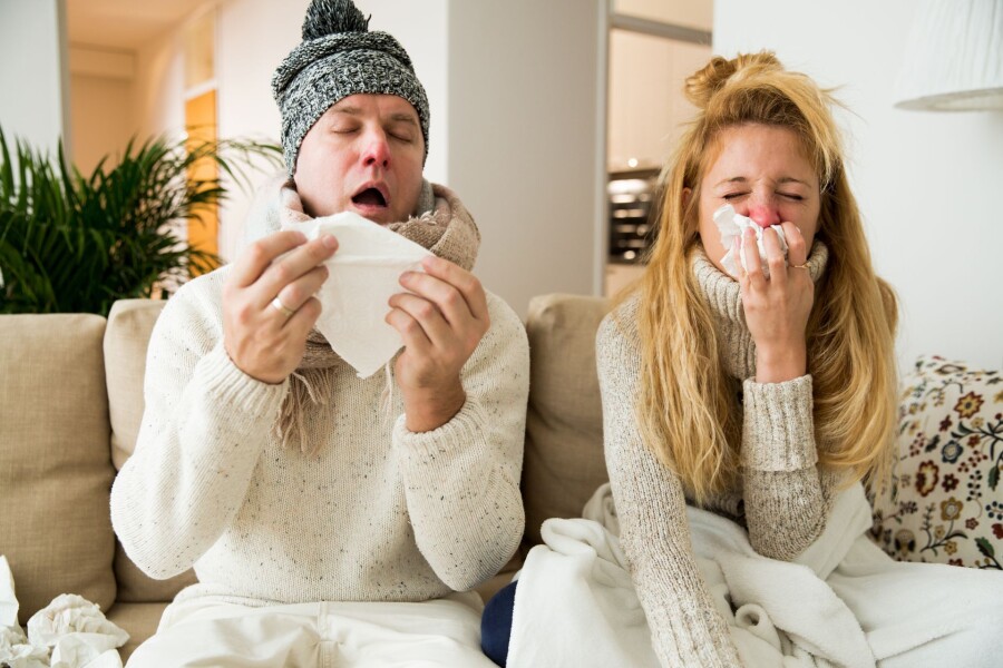 как справиться с простудой