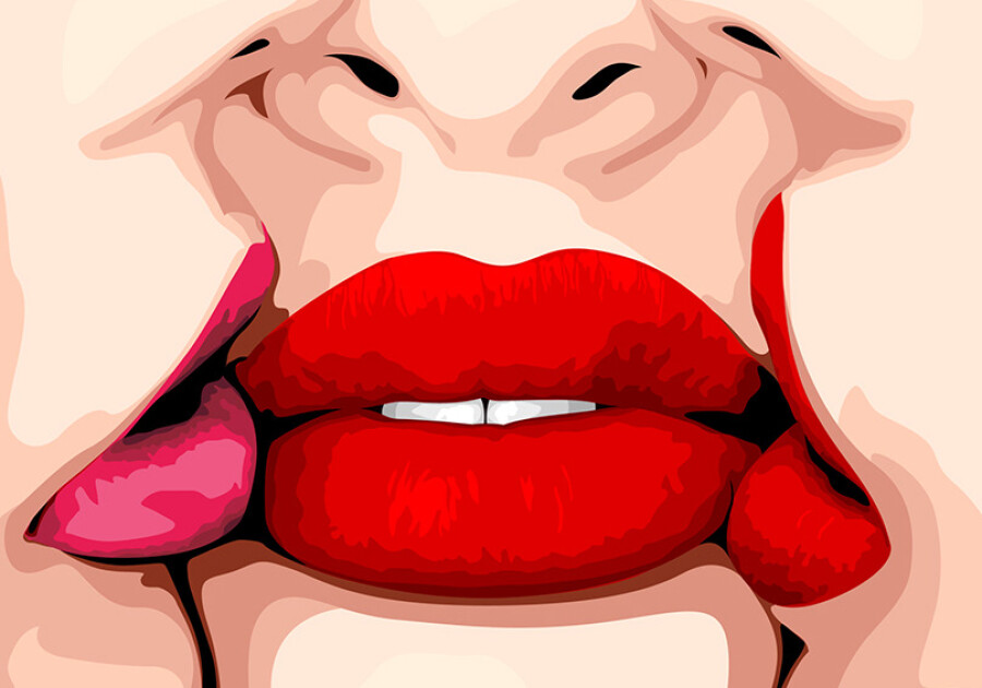 женские губы