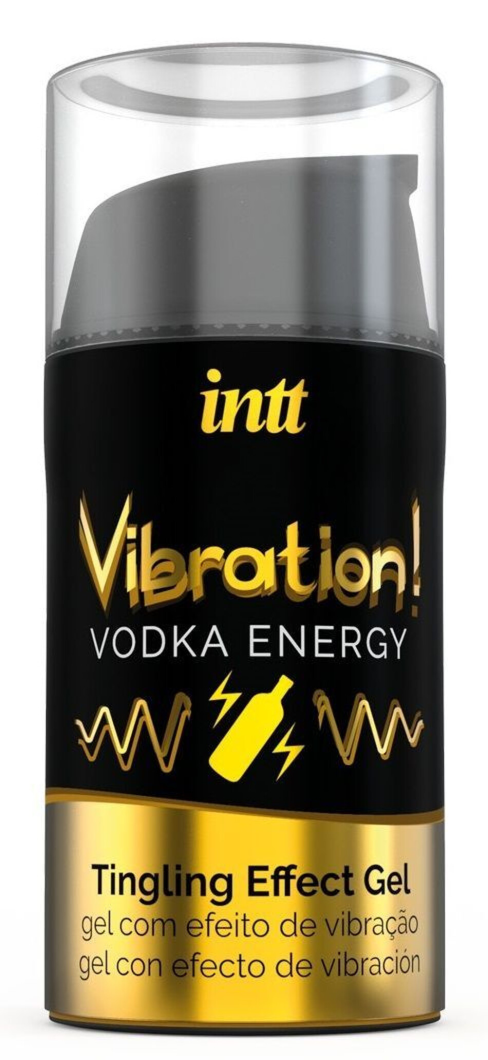Жидкий интимный гель с эффектом вибрации Vodka