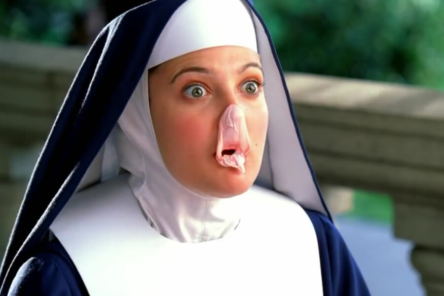 смешная монахиня