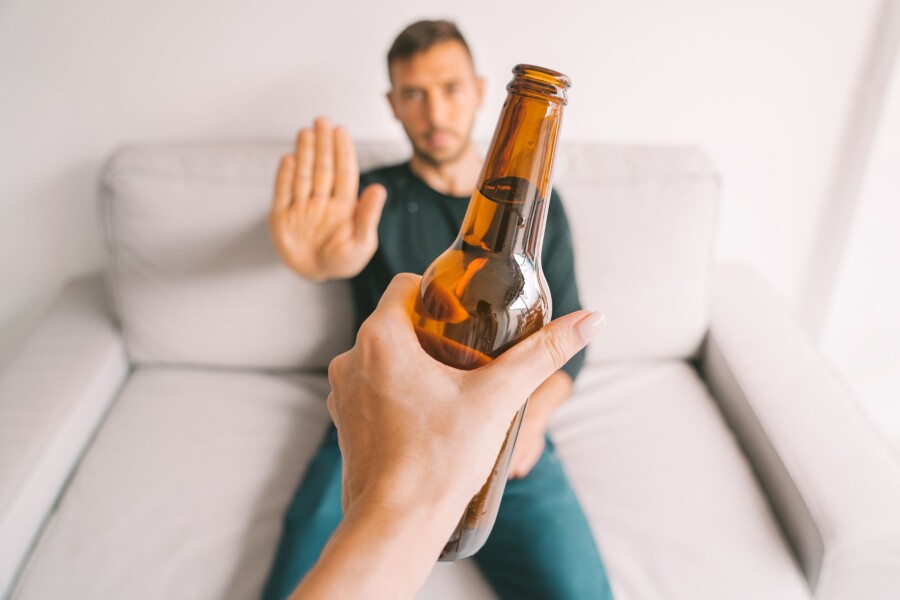 как перестать пить алкоголь мужчине