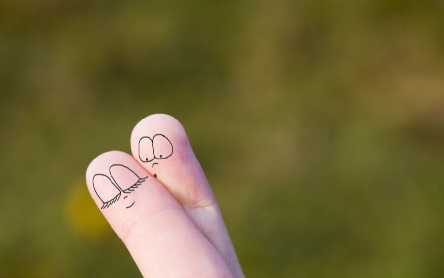 романтичные пальчики