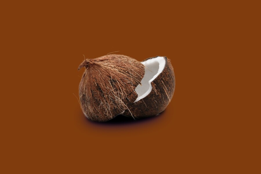 половинки кокоса