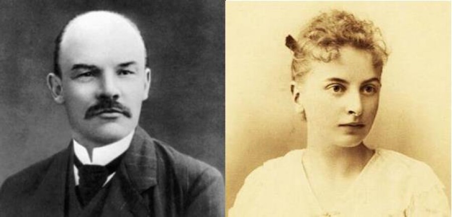 Владимир Ленин и Инесса Арманд
