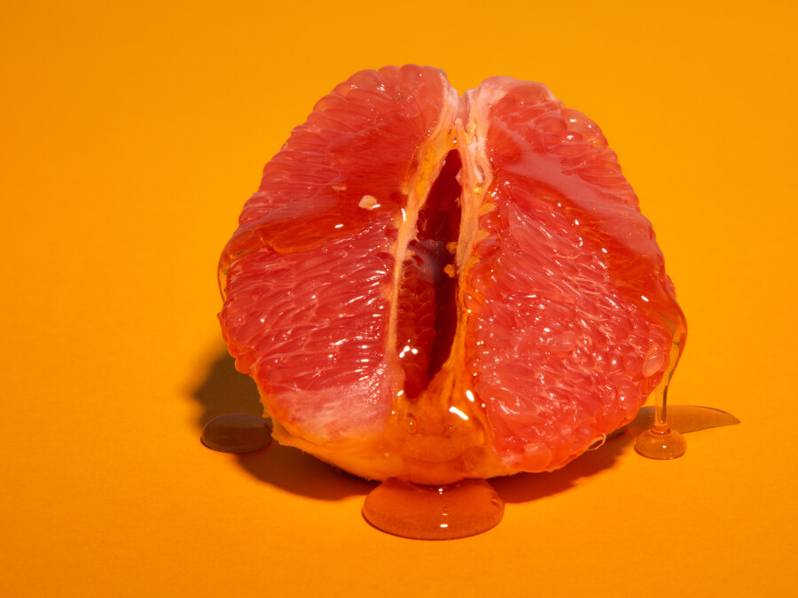 половинка грейпфрута