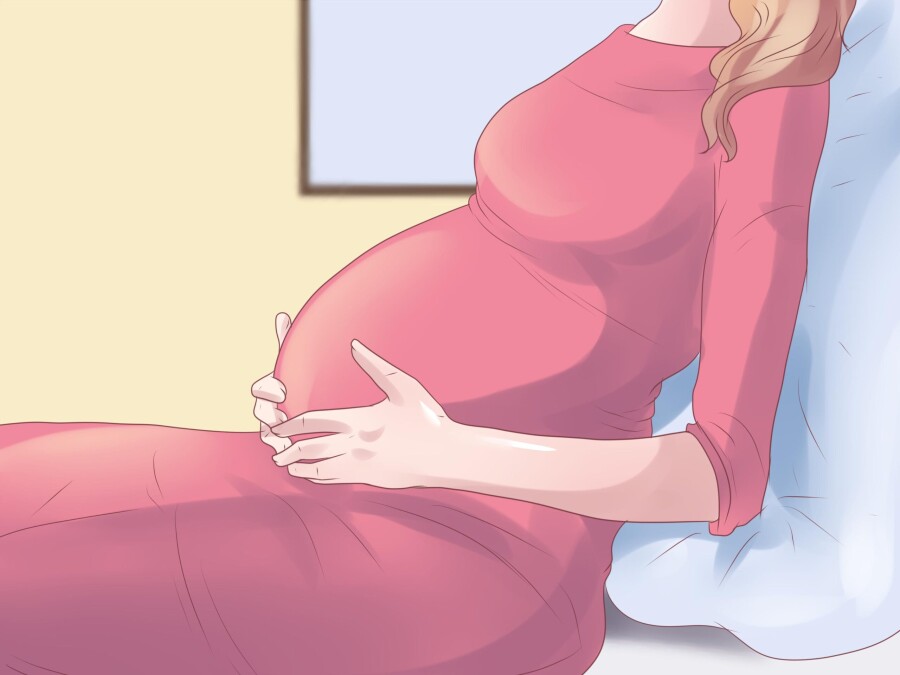 арт беременной женщины
