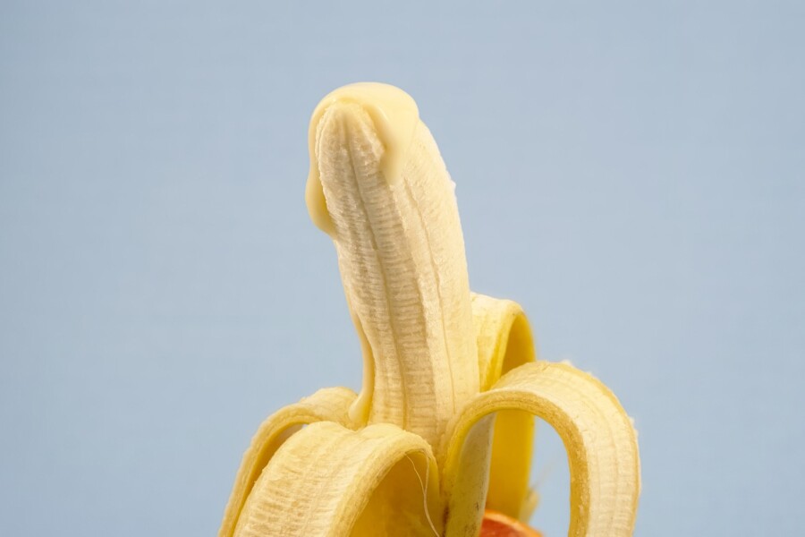 сгущенка на банане
