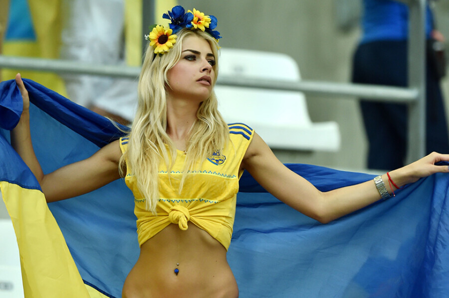 о самых красивых украинках