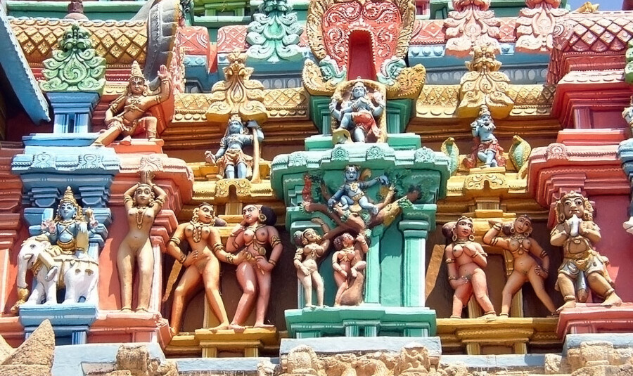 индийские статуи