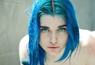 Красивые девушки с синими волосами (87 ФОТО)