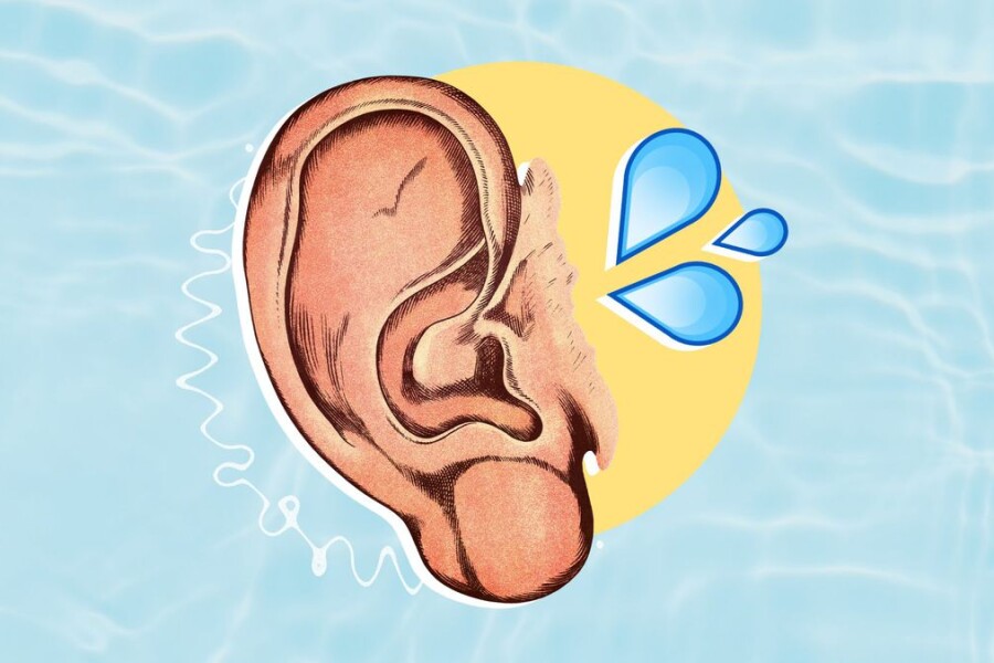 как удалить воду из уха