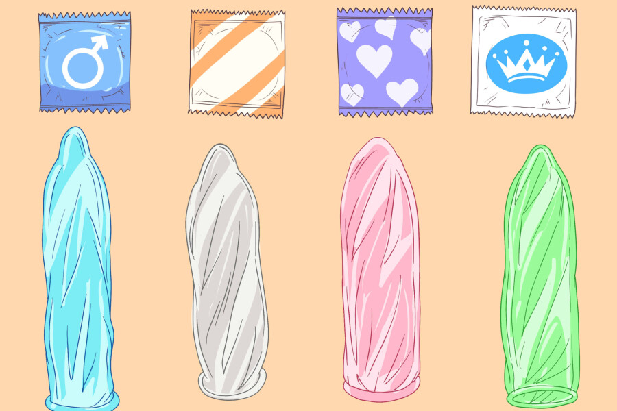 арты презервативов