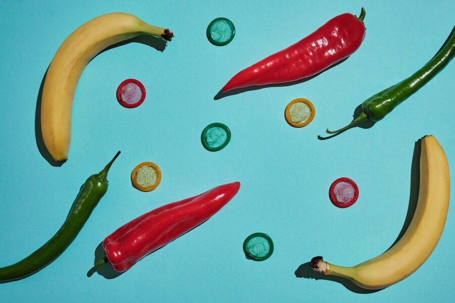 перцы и презервативы