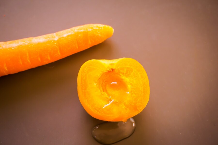 персик и морковка