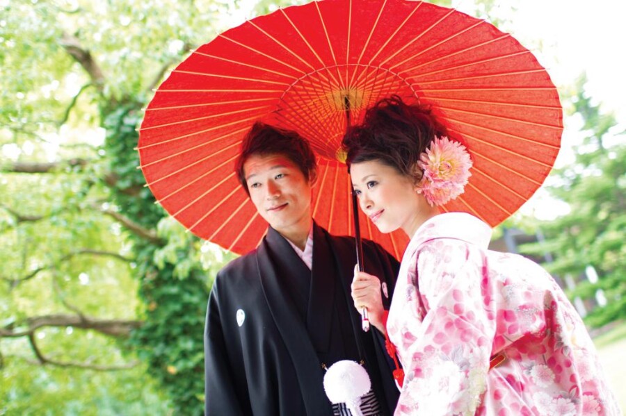 свадьба по японски