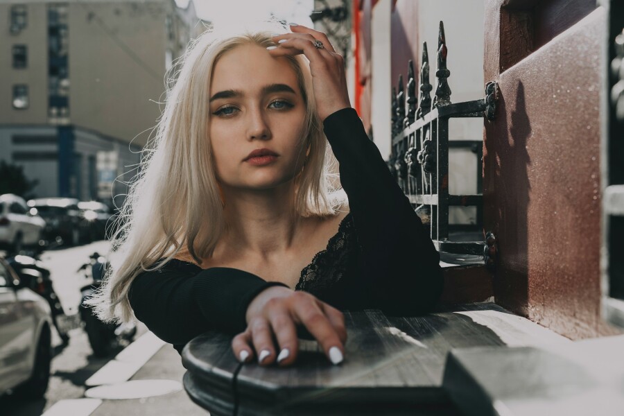 красивая девушка