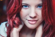 Красивые девушки с красными волосами (96 ФОТО)