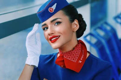 Самые красивые стюардессы: 119 ФОТО девушек