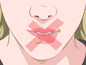 Почему появляется привычка кусать губы и как от нее избавиться