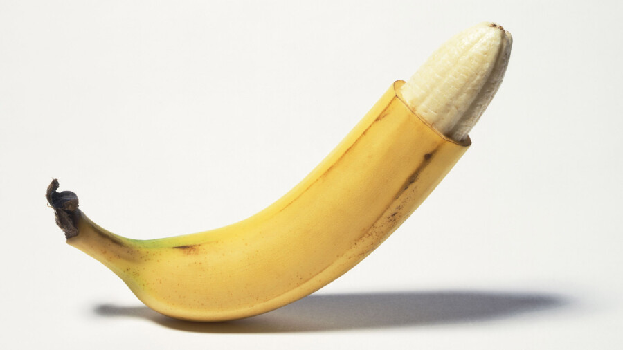 обрезанный банан