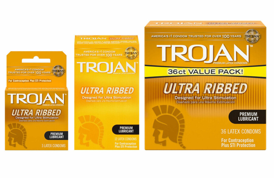 Trojan Ultra Ribbed