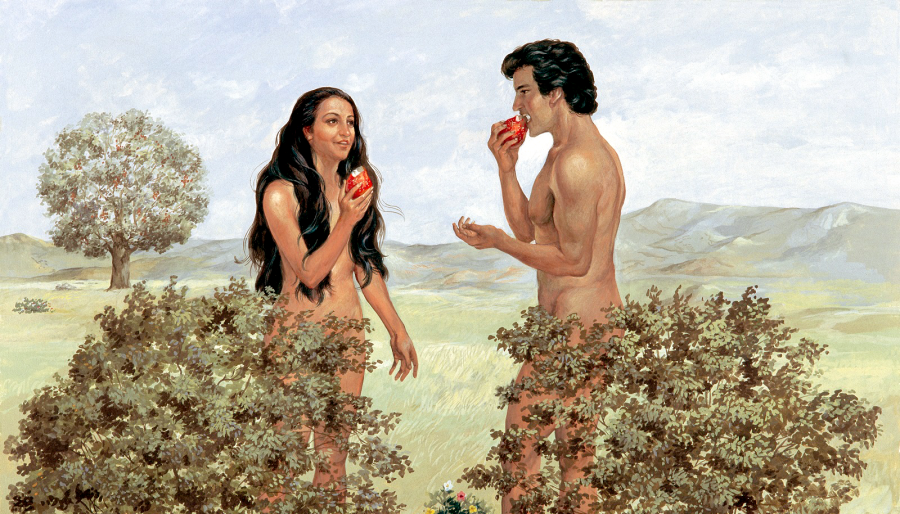арт Адама и Евы