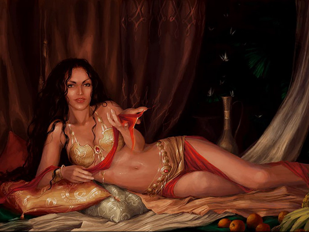 Греческая богиня секса Афродита исполняет желания