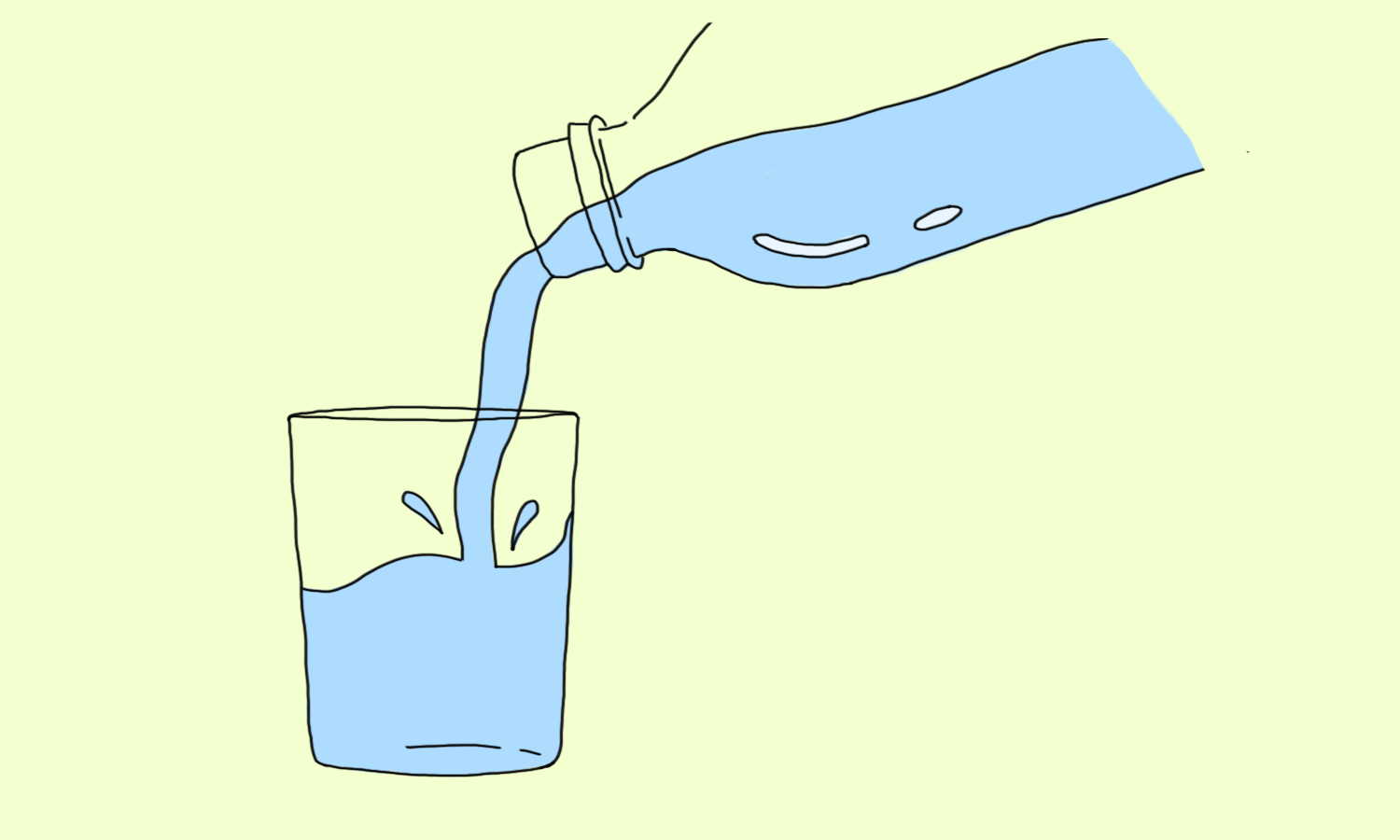 стакан воды гиф