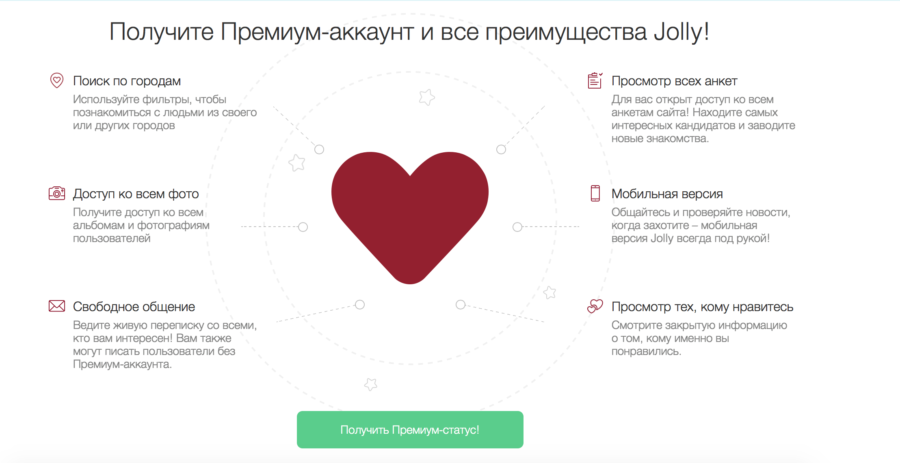 что дает премиум jolly me