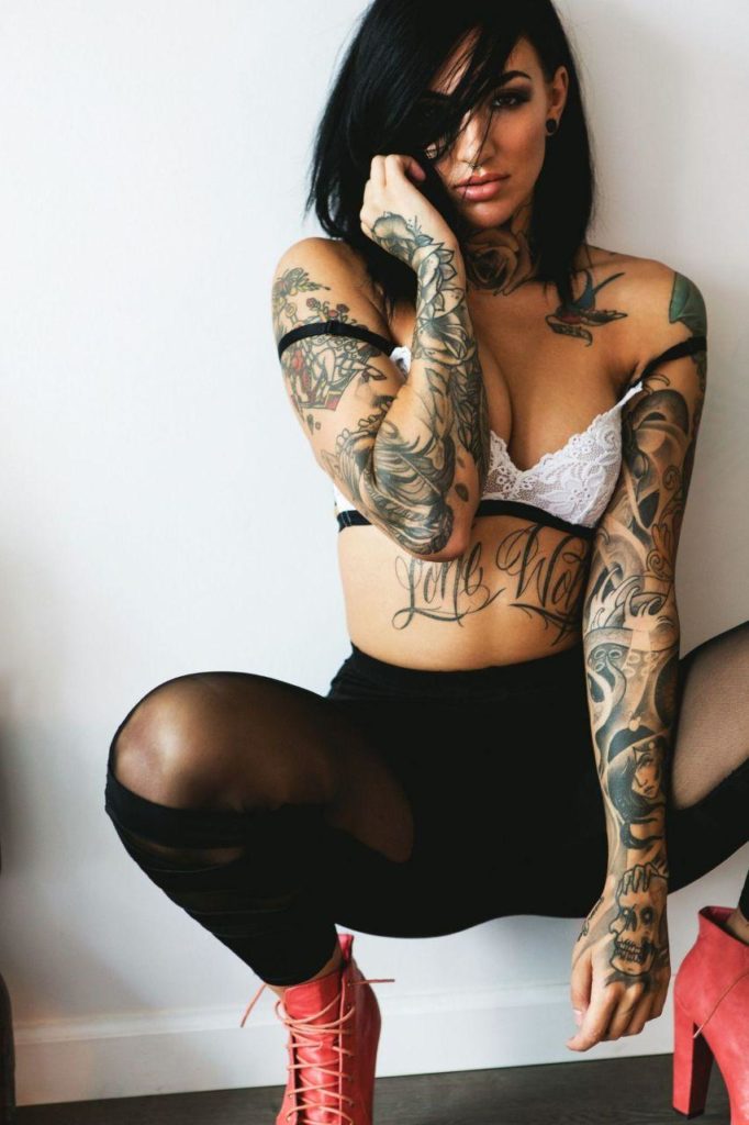 Tattoo piercing gay schoolgirl