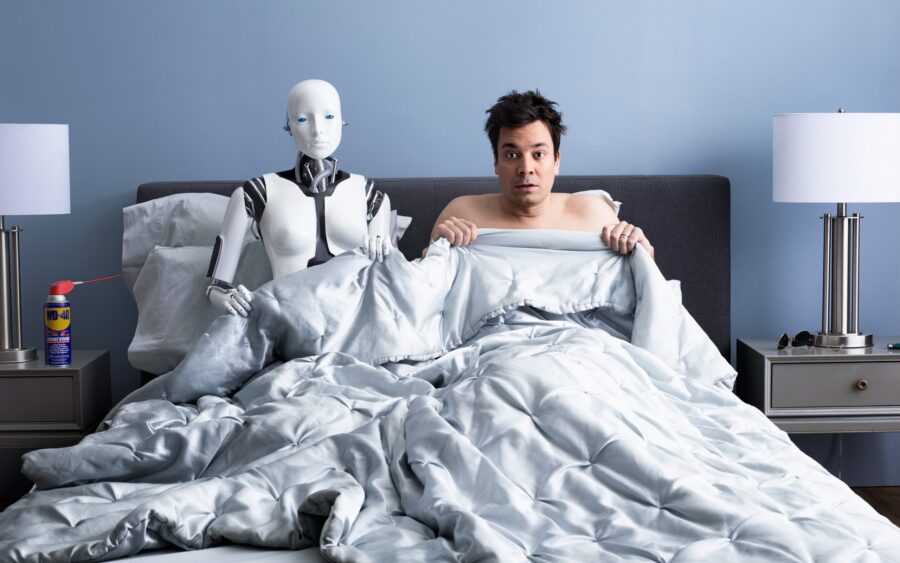 в постели с роботом