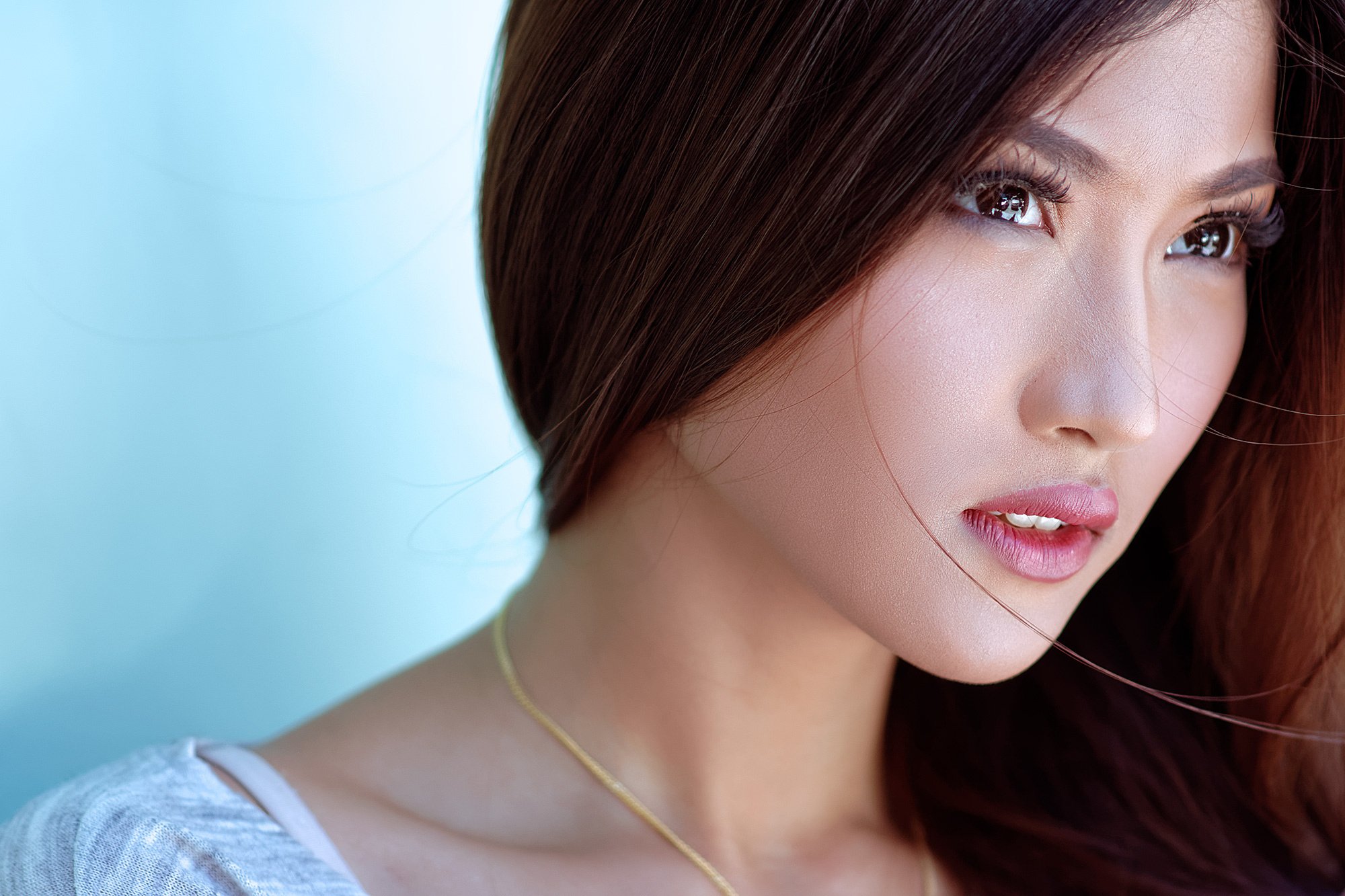 Азиатки в колготках порно