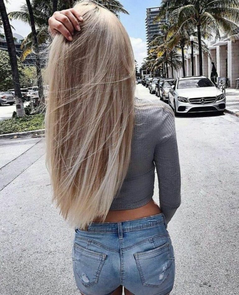 Фото красивые блондинки со спины фото