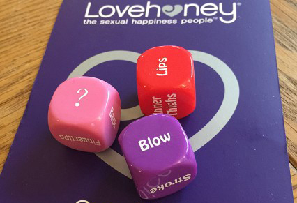 Кости Lovehoney для прелюдии
