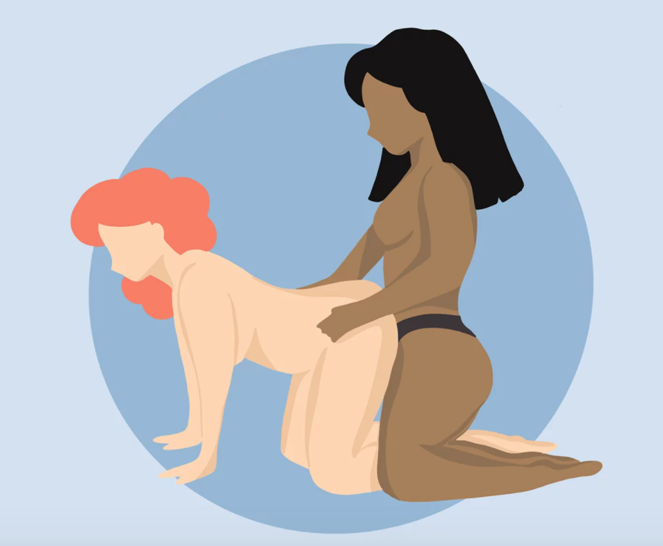 Лесбиянки на кровати играют друг с другом и доводят свои тела до оргазма