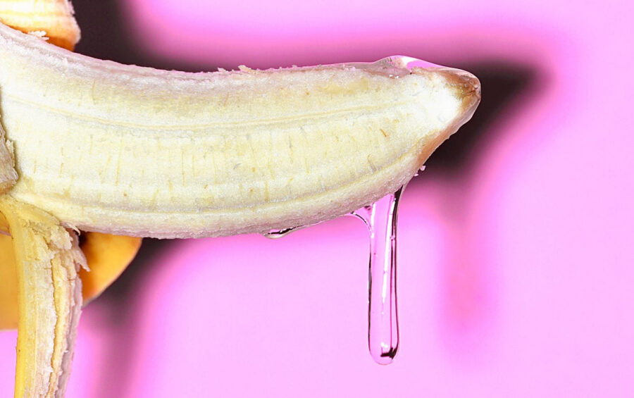 капелька на банане